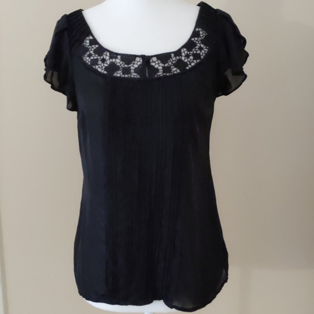 100% silk WHBM top